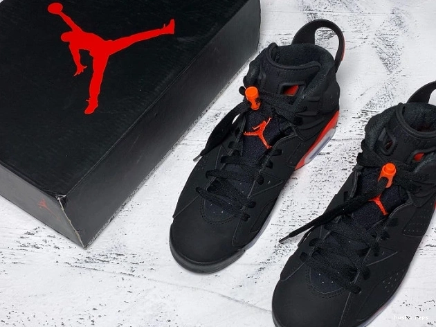 Cheap Husky Retro OG Infrared 6 Black Air Jordan 384664-060 0727